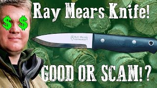 Ray Mears Bushcraft Knife  GOOD or SCAM 450 [upl. by Bonnee270]