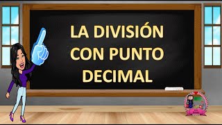 Divisiones con punto decimal [upl. by Tail]