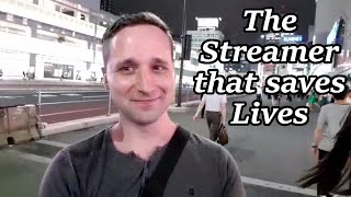 The Angel of Shibuya  The Streamer that saves lives [upl. by Haelam]