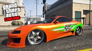 GTA 5  JESTER CLASSIC Customization Fast amp Furious TOYOTA SUPRA BUILD [upl. by Adaner]