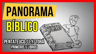 Panorama BIBLICO EL PENTATEUCO los Primeros 5 Libros [upl. by Pen]