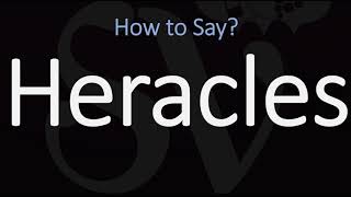 How to Pronounce Heracles CORRECTLY [upl. by Nylatsyrc453]