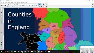 Y4 Geography Counties of the UK [upl. by Love203]