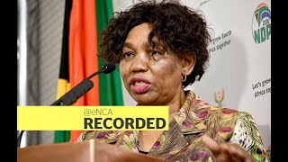 Minister Angie Motshekga releases 2020 matric results [upl. by Randee723]