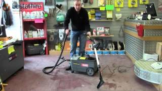 How to use the Karcher Puzzi Carpet Cleaner [upl. by Rox272]