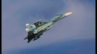 Su27 Belarusian Air Force  Crash  Air Show Radom 2009  Poland  EPRA [upl. by Ahsata974]