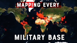 Every US Military Base Mapped [upl. by Trainor]