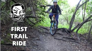 Your First MTB Trail Ride  Mountain Biking Explained EP3 [upl. by Nimref230]