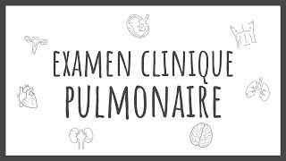 Sémiologie Générale  Examen Pulmonaire [upl. by Yhcir504]