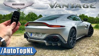 ASTON MARTIN VANTAGE Review POV Test Drive on AUTOBAHN amp ROAD by AutoTopNL [upl. by Maltzman]