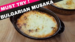 How To Prepare Bulgarian Moussaka Musaka [upl. by Lam]