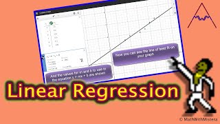 Linear Regression with Desmos [upl. by Ingraham]