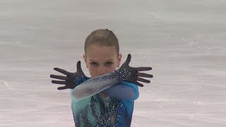 Alexandra TRUSOVA RUS Brisbane Ladies Free skating  ISU JGP 2017 [upl. by Tomkiel]