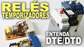 RelÃ© temporizador e com retardo  DTE ou DTD [upl. by Healey]