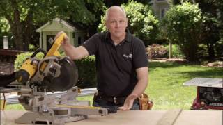 How to Use a Miter Saw  Shop Class Basics [upl. by Kilan811]