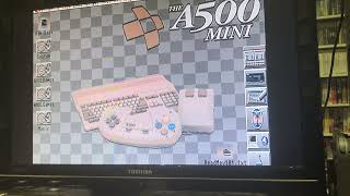 Amiga A500 Mini  Boot Straight to Workbench  More  PCUAAE [upl. by Liborio922]