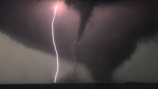 UNREAL TWIN TORNADOES amp Bead Lightning Strike [upl. by Aremahs]