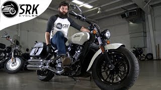 Is the Indian Scout Sixty big enough for a man [upl. by Odoric991]