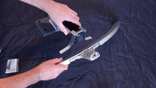 LG TV  How to install the stand for your LG QNED Television [upl. by Chaddy]