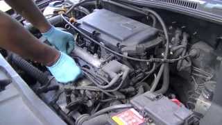 VW Golf 14 16V Engine Oil and Filter Change AHW [upl. by Tamis499]