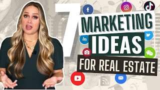 7 Social Media Marketing Ideas for Real Estate Agents [upl. by Santoro]