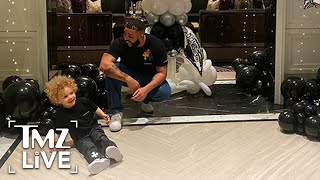 Drake Celebrates Son Adonis Third Birthday With Grandparents  TMZ Live [upl. by Mansur]