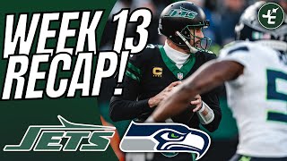 GROSS Seattle Seahawks vs New York Jets RECAP amp REACTION  Week 13 2024 [upl. by Mellman]