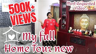 My Home Tour New 🏘️  Karthikha Channel Full Home Tour  Home Tour in Tamil [upl. by Hcelemile]