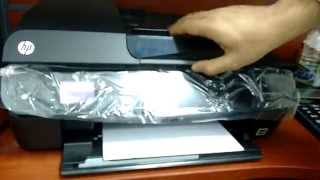 How to insert Paper in HP OfficeJet AllinOne review [upl. by Ibrek90]