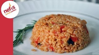 Sebzeli Bulgur Pilavı Tarifi  Nefis Yemek Tarifleri [upl. by Alston]