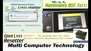 L1455 resetter adjustment program [upl. by Musser450]