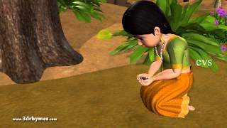 Chitti Chitti Miriyalu  3D Animation Telugu Nursery Rhymes for children [upl. by Yance]