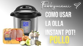 COMO USAR LA OLLA INSTANT POT OLLA DE PRESION ELECTRICA [upl. by Lorne49]