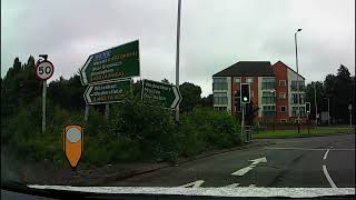 The Wednesbury Test Centre Roundabouts explained A41 [upl. by Kcirddor525]