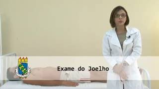 Semiologia Osteomuscular  Exame do joelho [upl. by Sula]