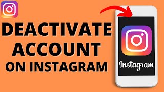 How to Deactivate Instagram Account  2023 [upl. by Morten]