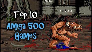 Top 10 Amiga 500 Games [upl. by Ethelbert]