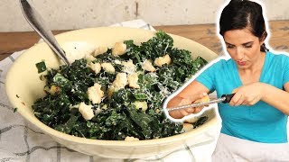 A Kale Salad Youll Actually Want To Eat [upl. by Akemahs]