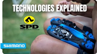 Technologies Explained SPD Pedals  SHIMANO [upl. by Ear]