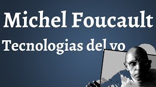 Foucault Técnicas de Si [upl. by Hemphill]