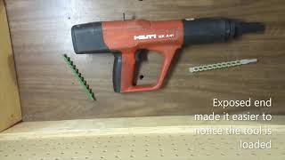 Hilti DX A41 Fully Automatic Powder Actuated Tool [upl. by Eulalia663]