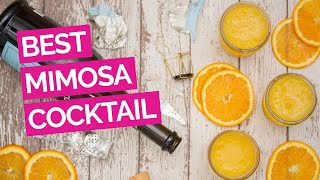 Best Mimosa Cocktail Recipe [upl. by Porty]