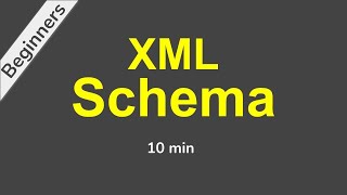 XML Schema XSD Beginner Tutorial with Demo [upl. by Levitus]