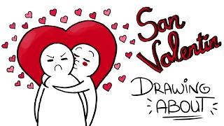 SAN VALENTÍN  Drawing About 🌹 [upl. by Talbot]