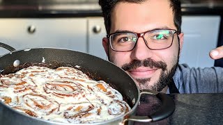 Cinnamon Rolls  اطيب سينابون رولز اكلتة في حياتي مع الصوص الأصلي  شيف شاهين [upl. by Ggerg]