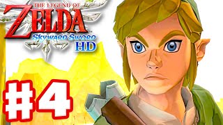 Eldin Volcano  The Legend of Zelda Skyward Sword HD  Gameplay Part 4 [upl. by Adaynek]