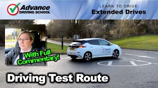 Driving Instructor Drives Full Driving Test Route With Commentary  Extended Drives [upl. by Hale]