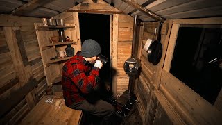 Building a Cabin from Pallet Wood Cheap Off Grid Homestead [upl. by Elatnahs834]