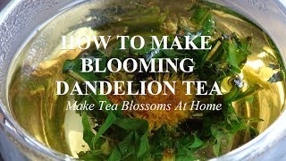 How to Make Blooming Tea Balls at Home 🌸 Teabloom [upl. by Amil]