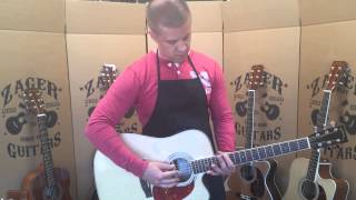 How to Fix Buzzing Strings on Your Guitar  Zager EZPlay Guitars [upl. by Nylssej661]